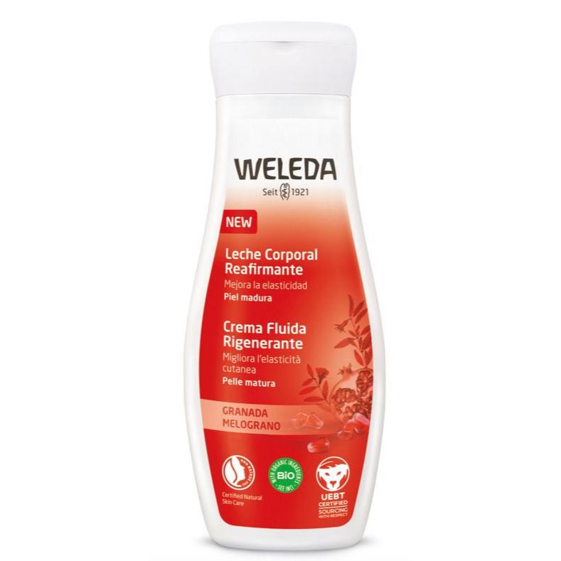 Leite Corporal Regenerador de Romã Weleda 200ml