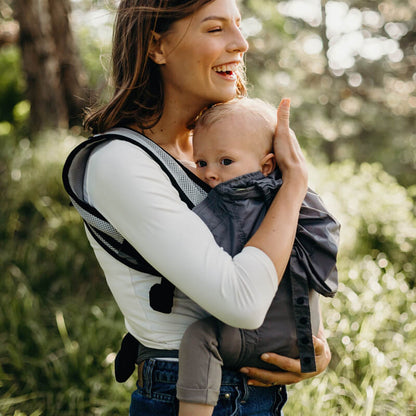 Mochila Portabebés Ligera Y Autoalmacenable, Boba Air Grey_1