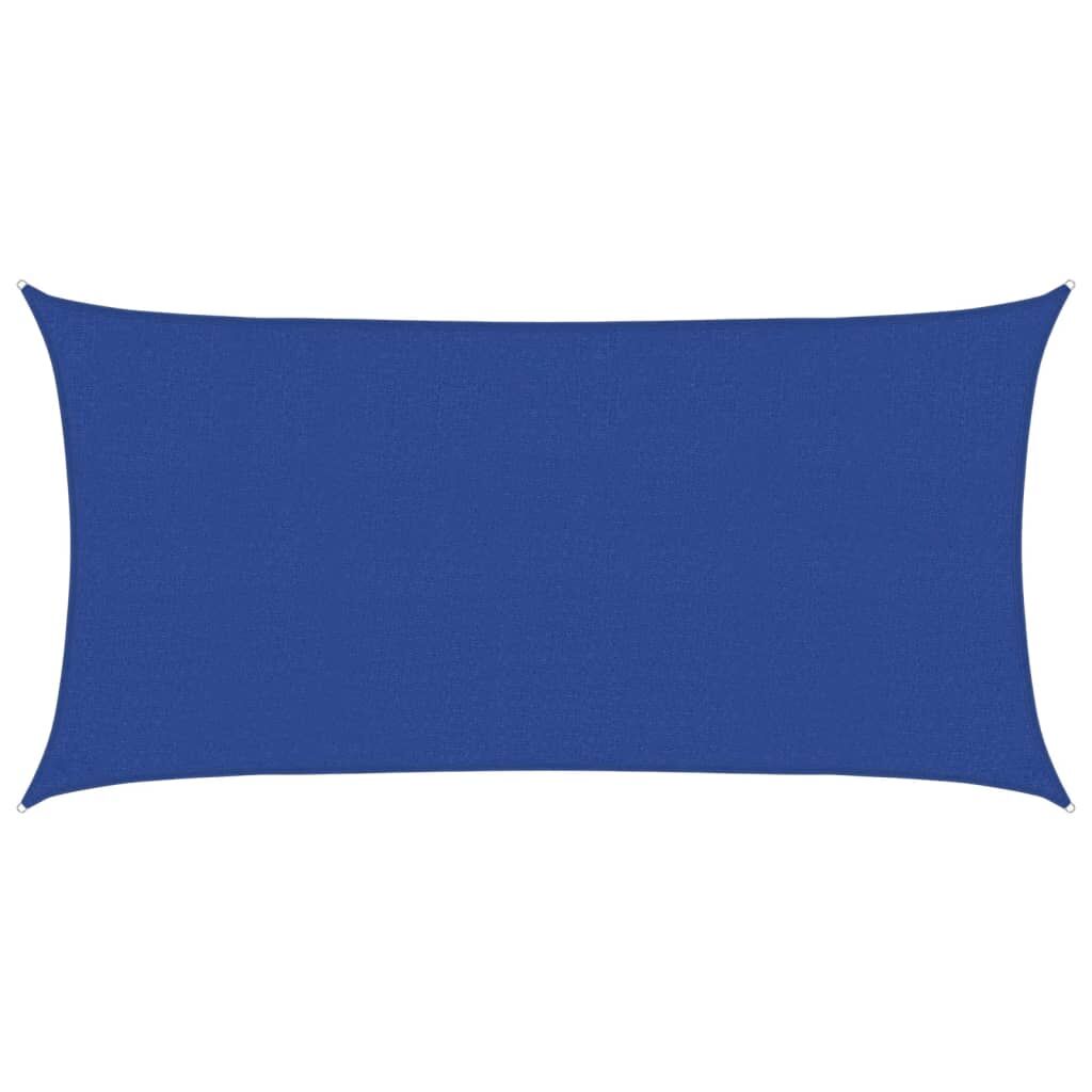 Vidaxl Toldo De Vela Hdpe Azul 160 G/m² 2x4 M_0