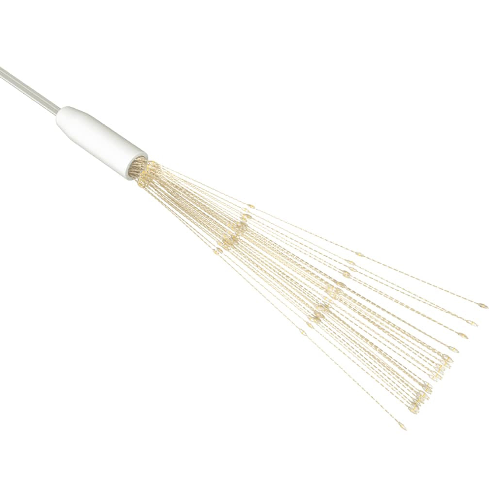Vidaxl Luz De Petardo De Navidad Exterior Blanco Cálido 280 Leds 20 Cm_0