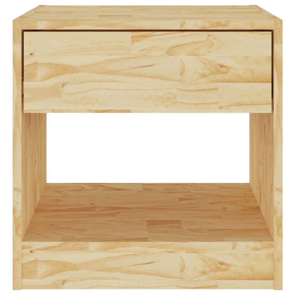 Mesitas De Noche 2 Uds Madera Maciza De Pino 40x31x40 Cm_4