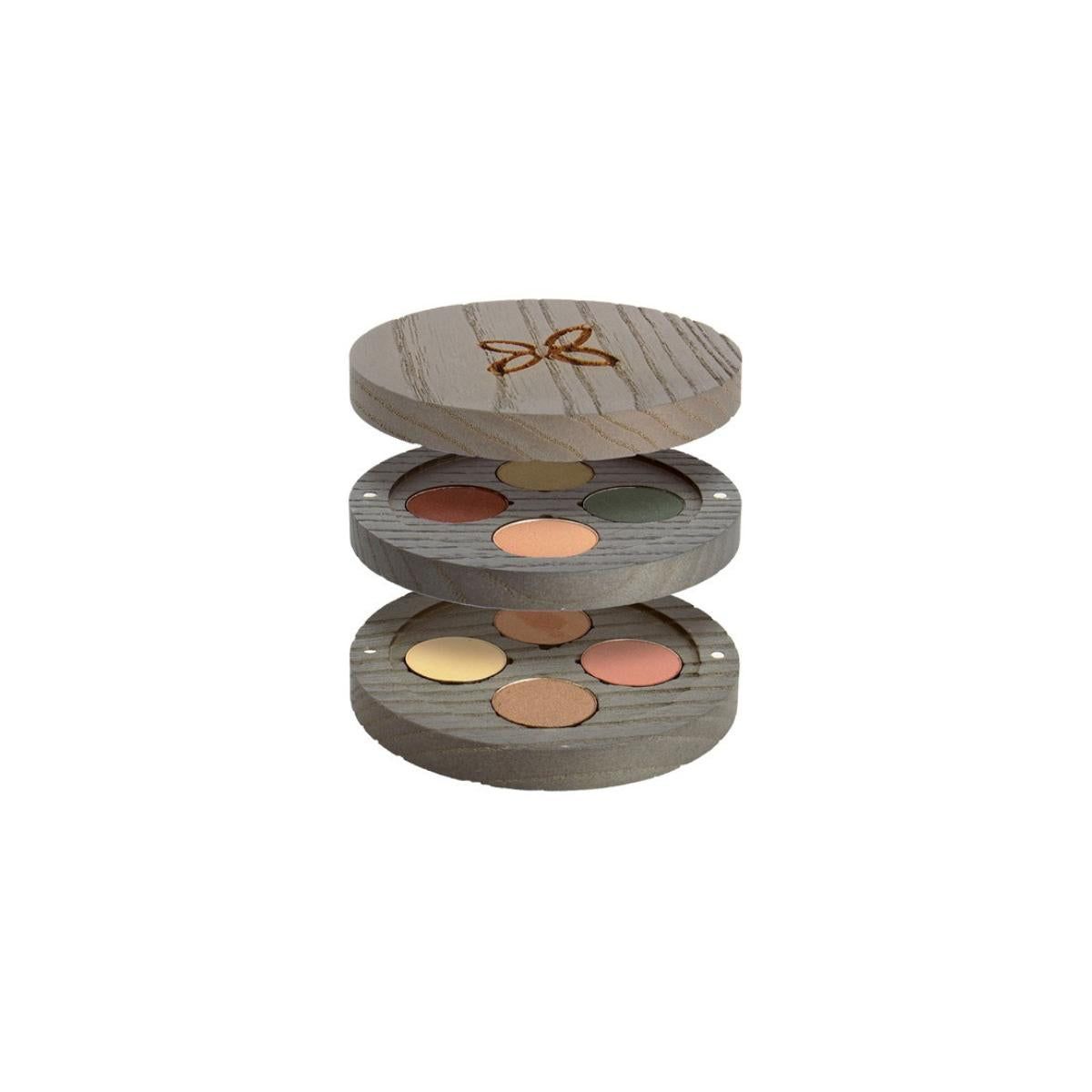Paleta de sombras recarregáveis ​​Gipsy Bio Travel Boho
