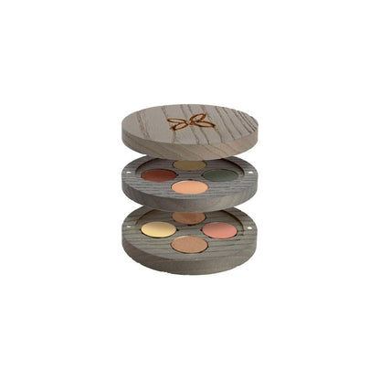 Paleta de sombras recarregáveis ​​Gipsy Bio Travel Boho