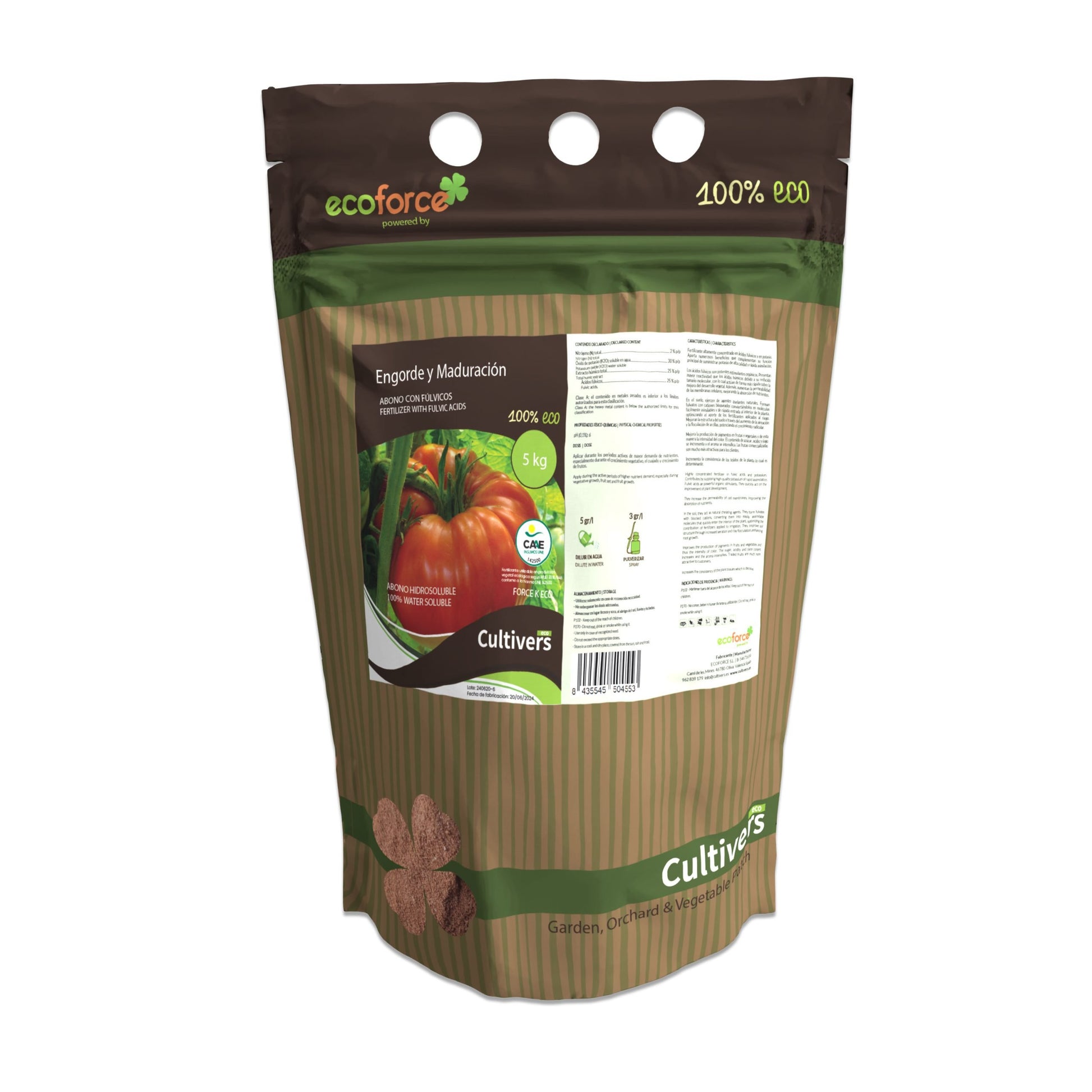 Abono Engorde Y Maduración Cultivers