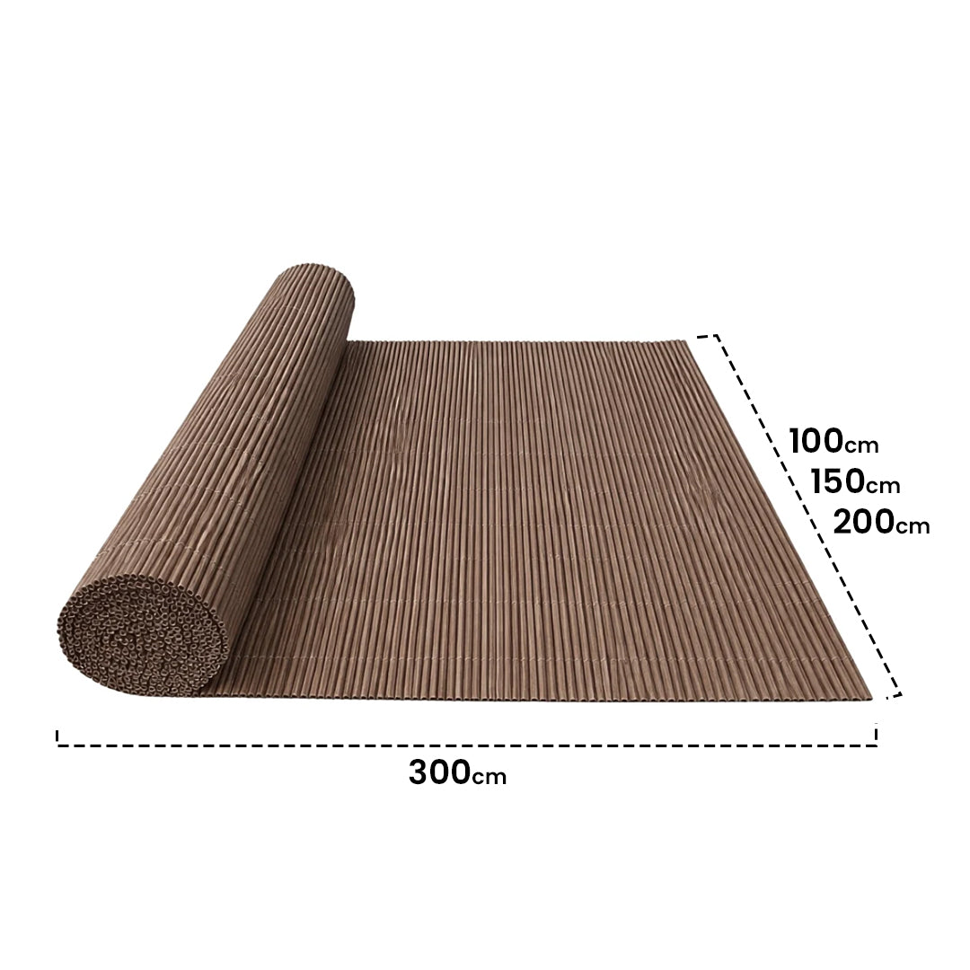 Cañizo Sintético Fency Wick 2x3 Marrón Nortene_1