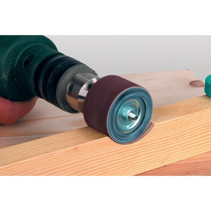 3 lixas de cinta GR 80, 150 Ø 45 x 30 mm Wolfcraft 2039000