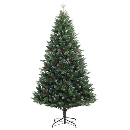 Vidaxl Árbol De Navidad Artificial Con Bisagras 150 Led Y Bolas 150 Cm_4