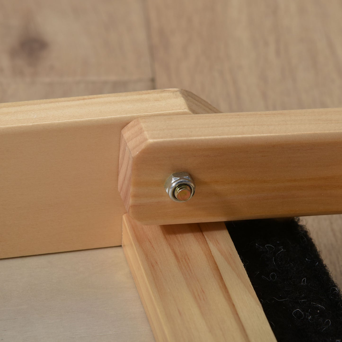 Pawhut Rampa Plegable Perros Madera Antideslizante Altura Ajustable 90x40x61 Cm_4