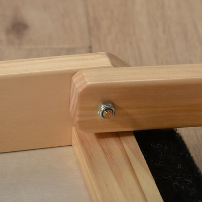 Pawhut Rampa Plegable Perros Madera Antideslizante Altura Ajustable 90x40x61 Cm_4
