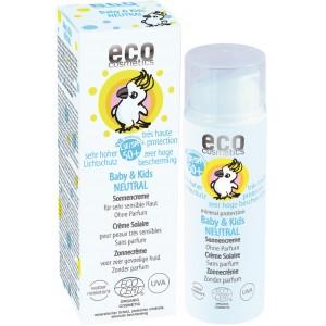 Protetor Solar F50 Neutro Bebé e Criança, EcoCosmetics 50ml
