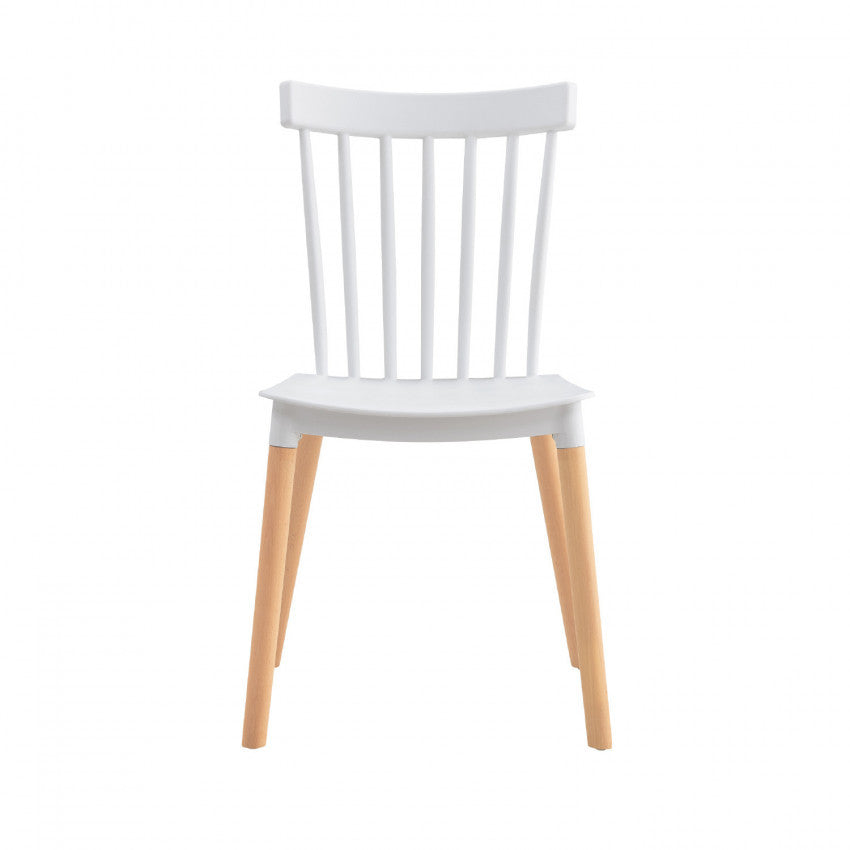 Silla De Comedor Valencia Blanco 44x52.5x81.5cm Thinia Home_1