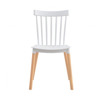 Silla De Comedor Valencia Blanco 44x52.5x81.5cm Thinia Home_1