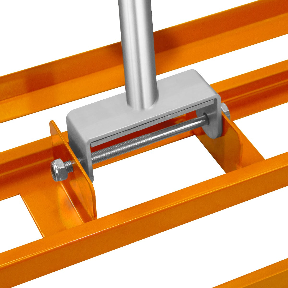 T-mech Rastrillo De Nivelación De Césped De Jardín De 100cm - Naranja_1