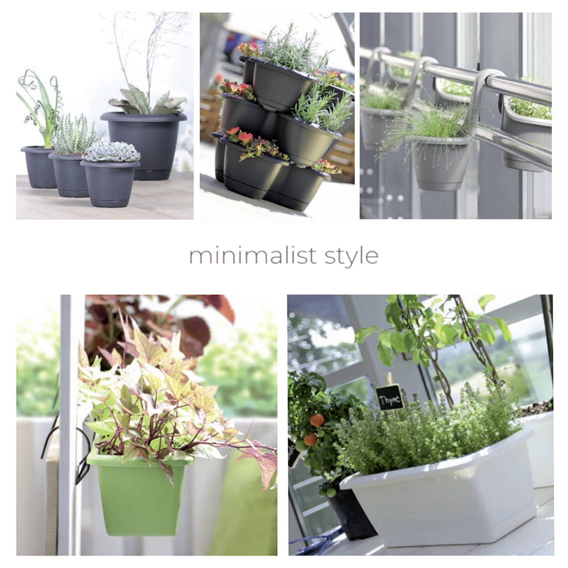 Maceta Respana Railing 9l., Dimensiones (mm) 288x298x209, Color Terracota