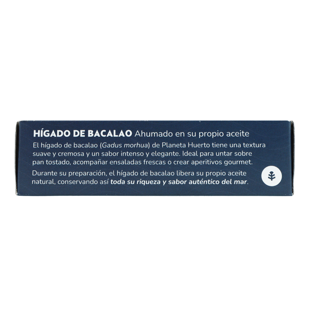 Pack 12x Hígado de bacalao en su propio aceite Planeta Huerto 120 g
