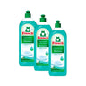 Embalagem de 3 detergentes para máquina de lavar loiça Frosch com alecrim 750 ml