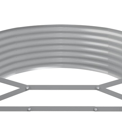 Jardinera Arriate Acero Galvanizado Antracita 507x100x36cm_4