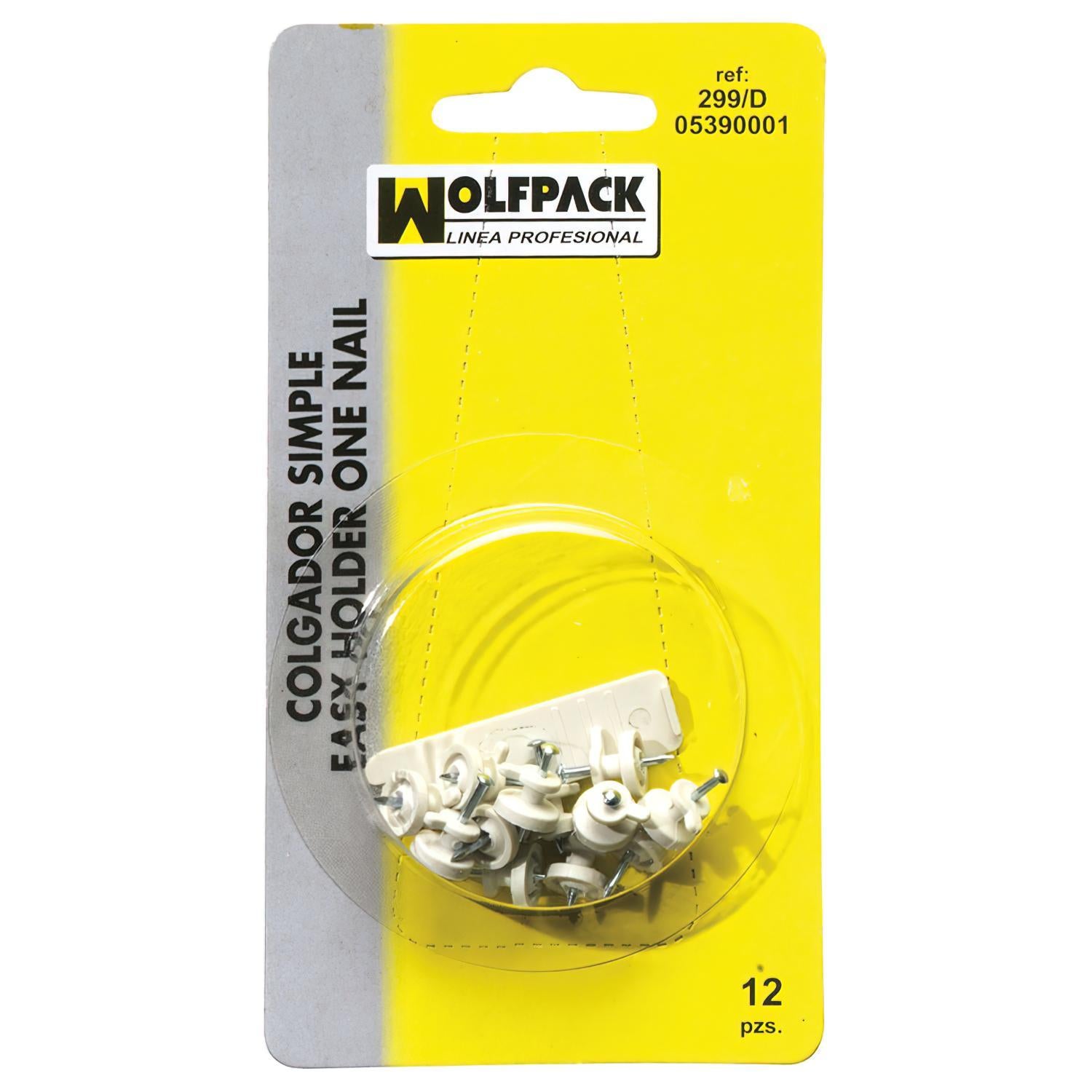 Cuelga Cuadros Redondo Pequeño (blister 12 Unidades) Clavar_1