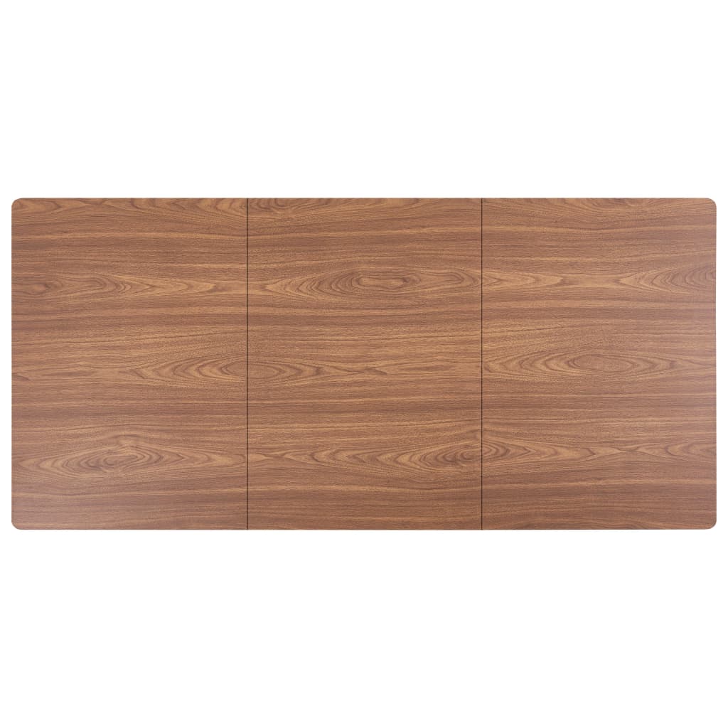 Mesa De Comedor De Mdf Marrón 180x90x75 Cm_3