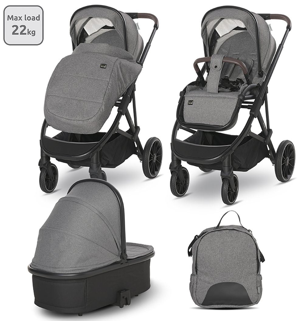 Carrito De Bebé Duo Aria Hasta 22 Kg Grey_0