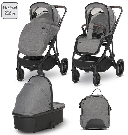Carrito De Bebé Duo Aria Hasta 22 Kg Grey_0