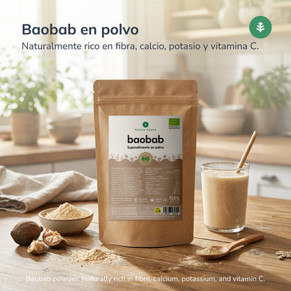 Baobá em pó Eco Planeta Huerto 125 gr