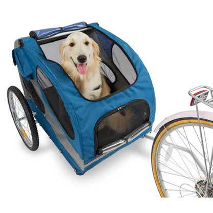 Petsafe Remolque De Bicicleta Para Perros Happy Ride L Azul_5