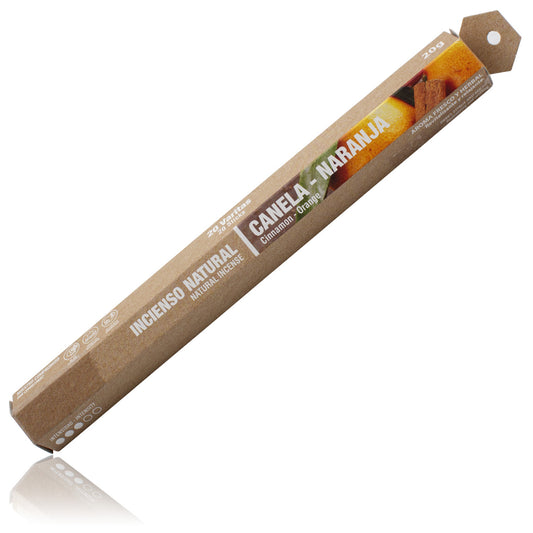Incienso Natural 20 Sticks Canela Naranja Sys Aromas | Fragancia Cítrica Especiada | Ambiente Relajante | Aroma Duradero_0