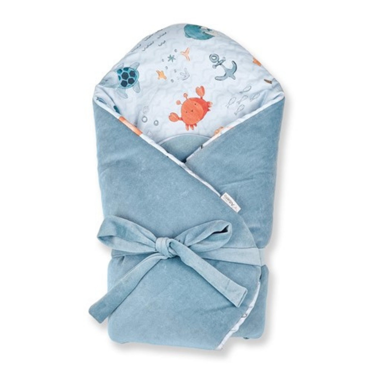 Saco Capazo Bebé Velour Sea World_0