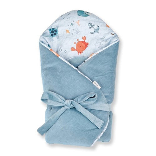 Saco Capazo Bebé Velour Sea World_0