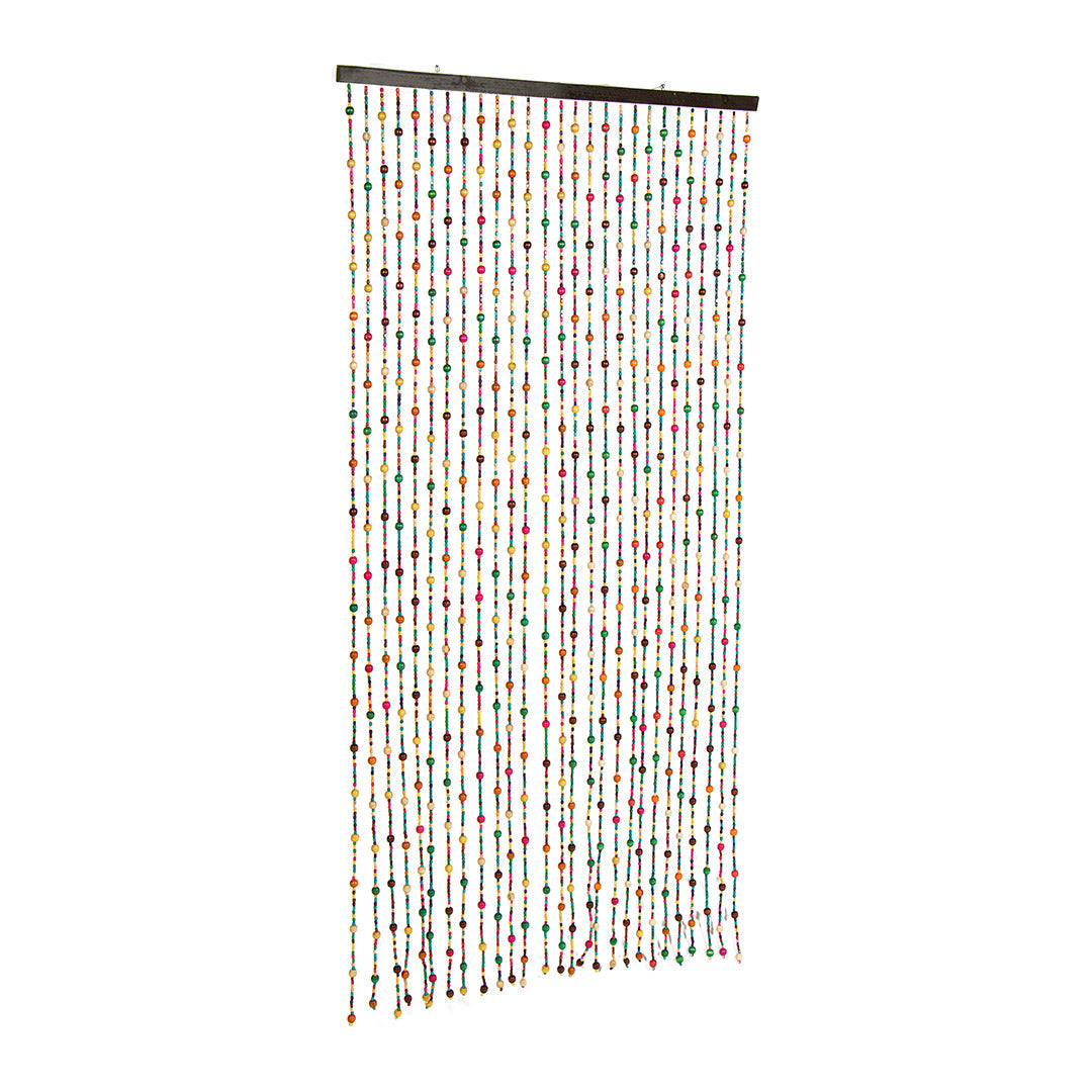 Cortina De Madera Río Janeiro: Elegancia Natural Para Tu Hogar 0,9x2 M / Multicolor_1