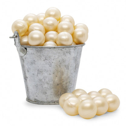Caja Regalo 70 Perlas De Baño Con Aroma A Coco - Con Aceite De Soja - Hidrata, Suaviza Y Perfuma La Piel - Forma Bola_4