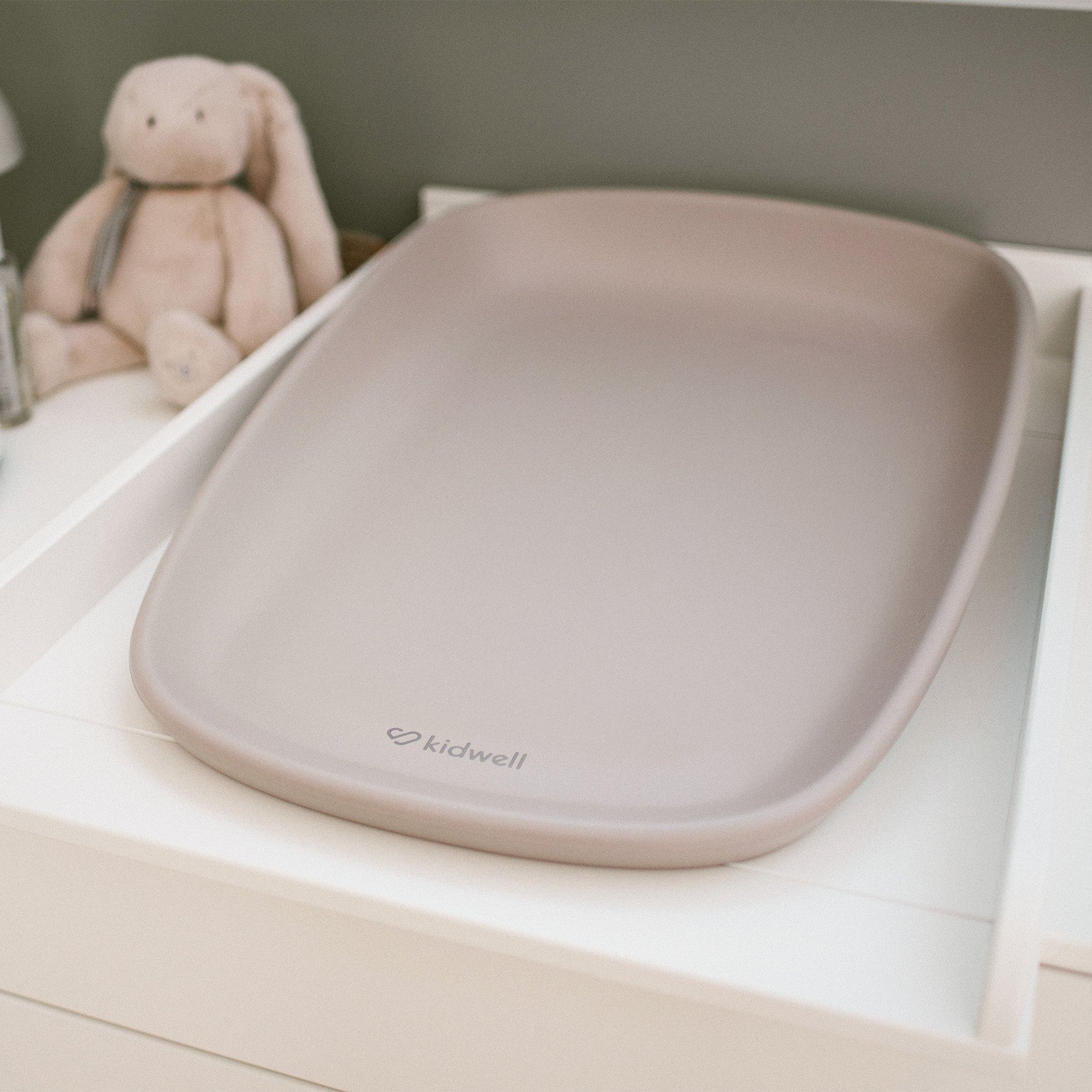 Cambiador De Silicona Espuma Pu Lavable Tibi Beige_5