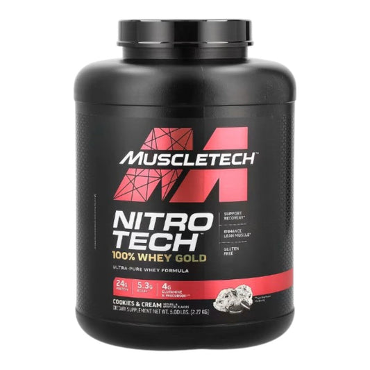 Nitrotech 100% Whey Gold 2.27 Kg Cookies And Cream_0