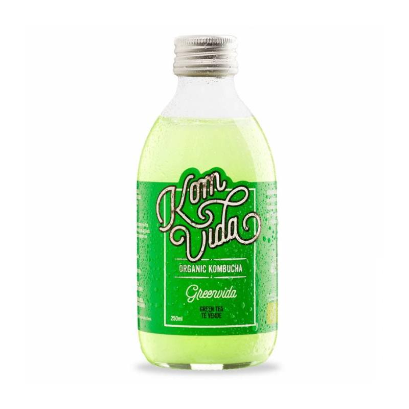Chá Verde Kombucha Komvida 250 ml