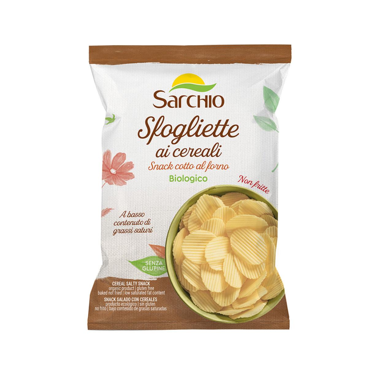 Salgadinho com cereais Sarchio 55 g
