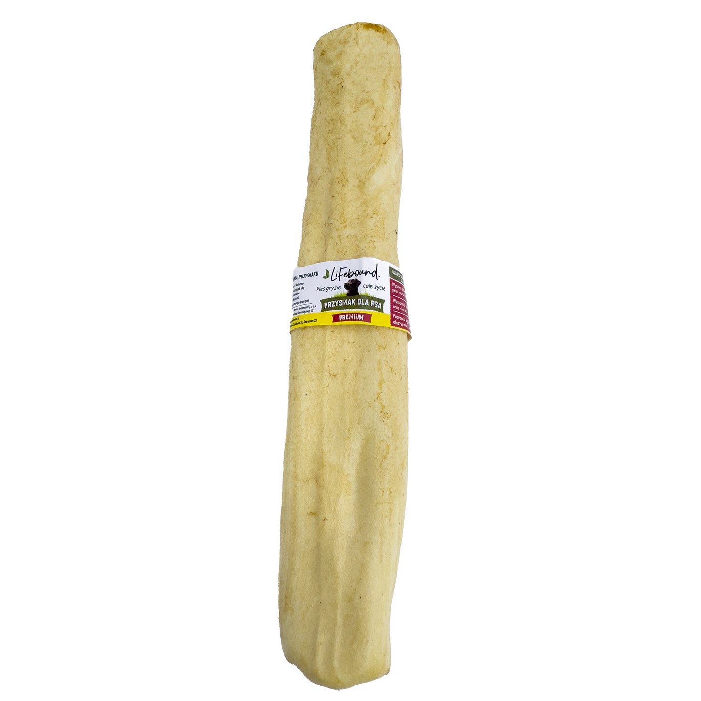 Lifebound - Hueso Masticable Natural Para Perros De Cuero De Ternera En Rollo Sabor Queso - 10 Piezas XXL_0