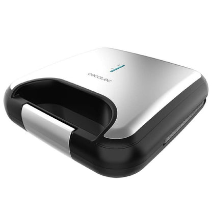 Sandwichera Rock'ntoast Grill +, 800w De Potencia, Revestimiento Piedra Rockstone, Antiadherente, Acero Inoxidable, Revestimiento Ecológico Libre Pf_0
