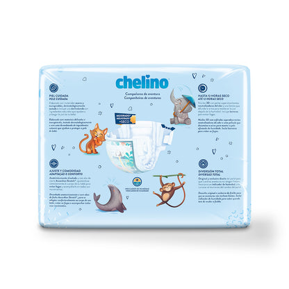 FRALDA CHELINO T4 Gatinhar (9-15Kg) 34 unidades