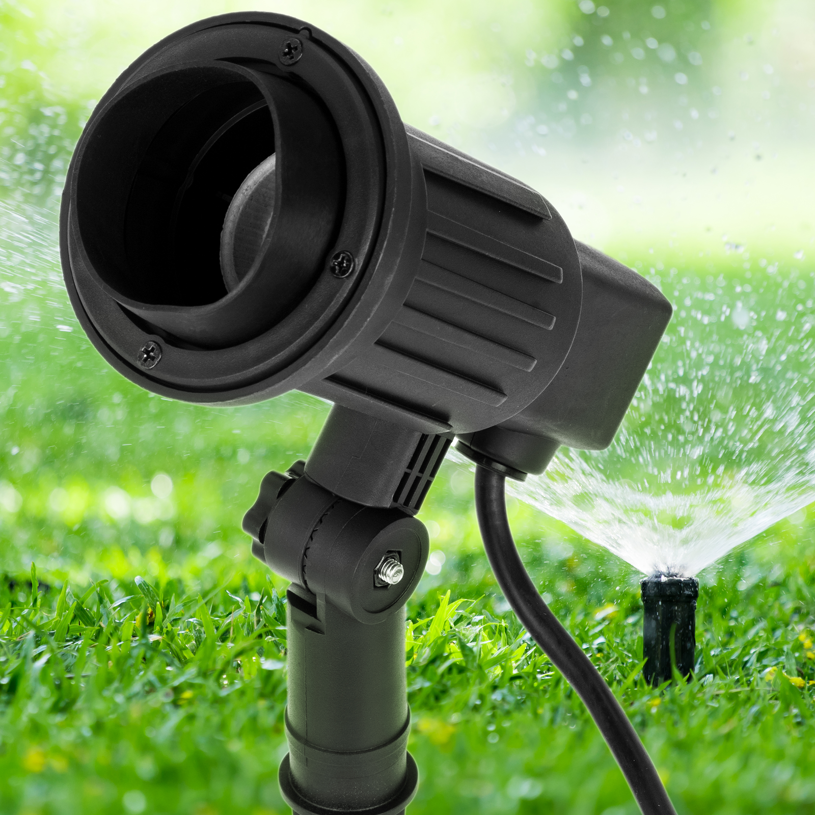 Portalámparas Ip44 50w Con Estaca Para Bombillas Par38_2