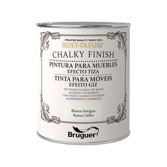 Pintura Efecto Tiza Chalky Finish Para Muebles - 750 Ml - Rosa Antiguo_0