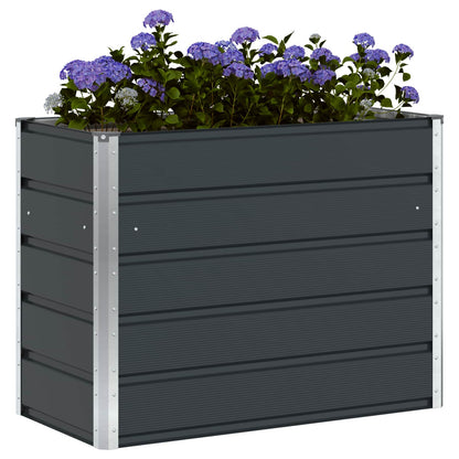 Jardinera Antracita 100 X 50 X 75 Cm Acero Galvanizado_2