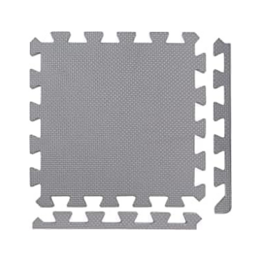 Esterilla Tipo Puzzle Protector De Gimnasio Suelo Acolchado Perpetual (4 Piezas-60x60cm)_0