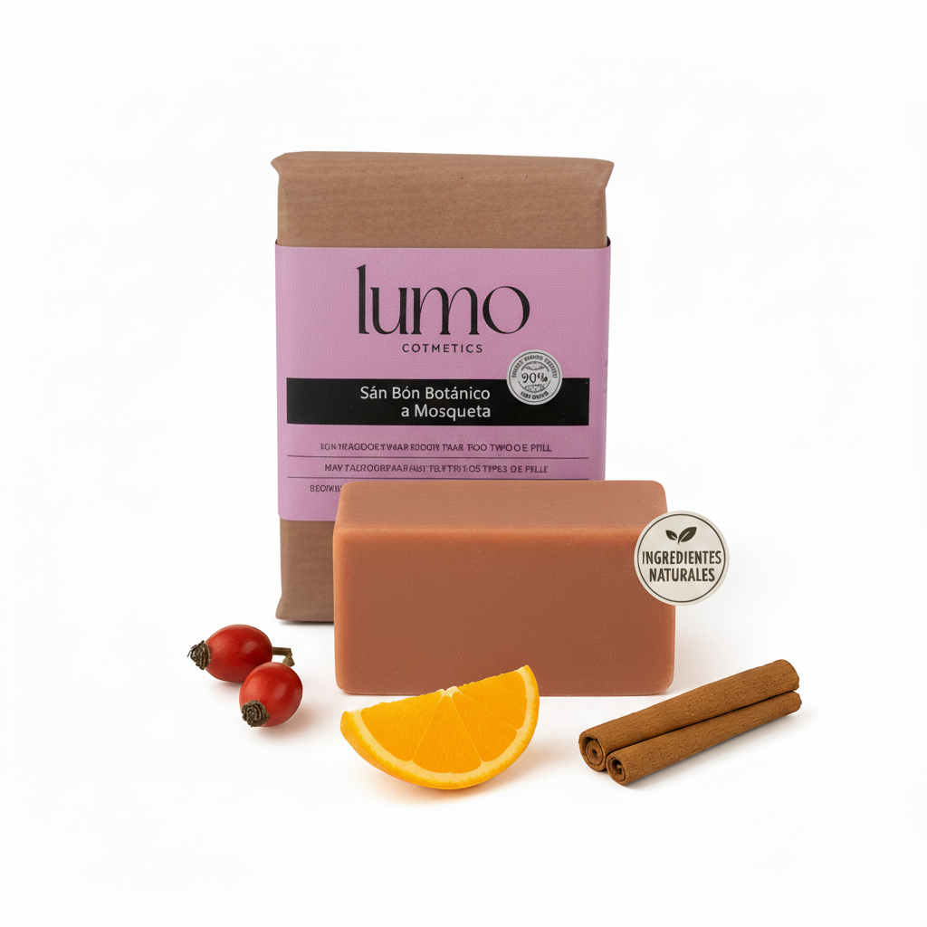 Jabón de Rosa Mosqueta 100 g | Limpieza Suave para Rostro y Cuerpo_0