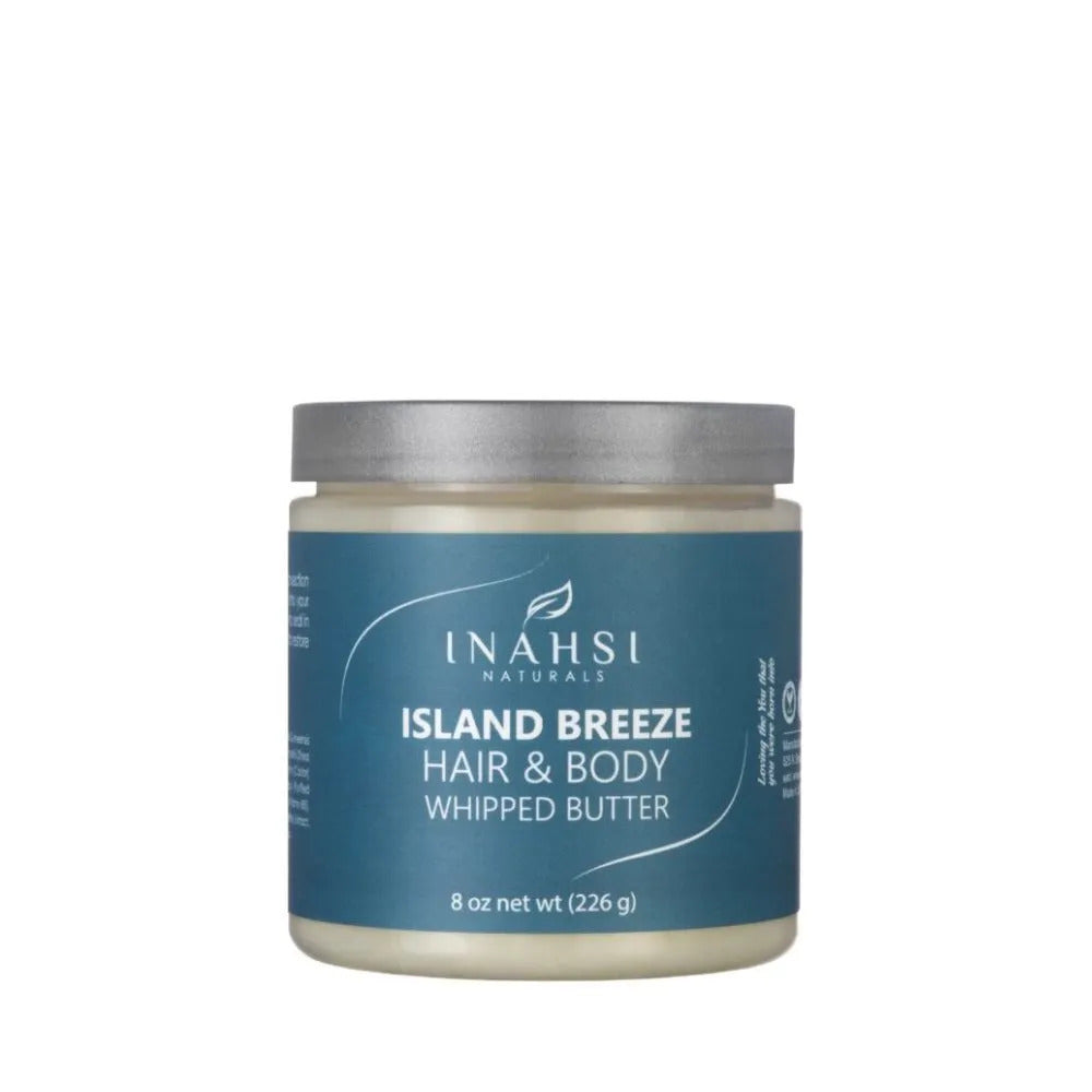 Crema De Peinar Island Breeze Hair & Body Whipped Butter Inahsi Naturals 226g_0
