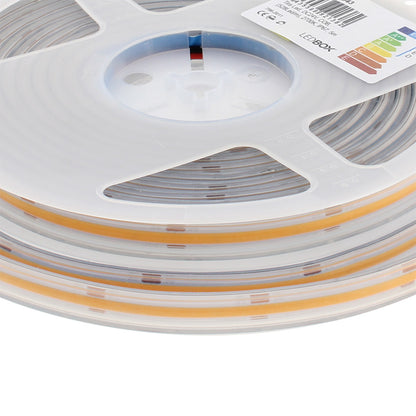 Tira Led Monocolor Cob, Chipled Samsung, Dc24v, 5m (528led/m), 75w, Ip67, Blanco Neutro_3