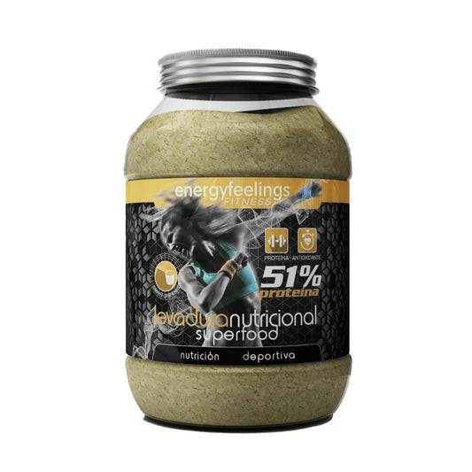 Levedura nutricional rica em vitamina B Energy Feelings 400 g