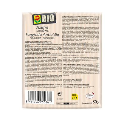 Compo Bio Fungicida Acaricida Enxofre Anti-Ódio 450 g