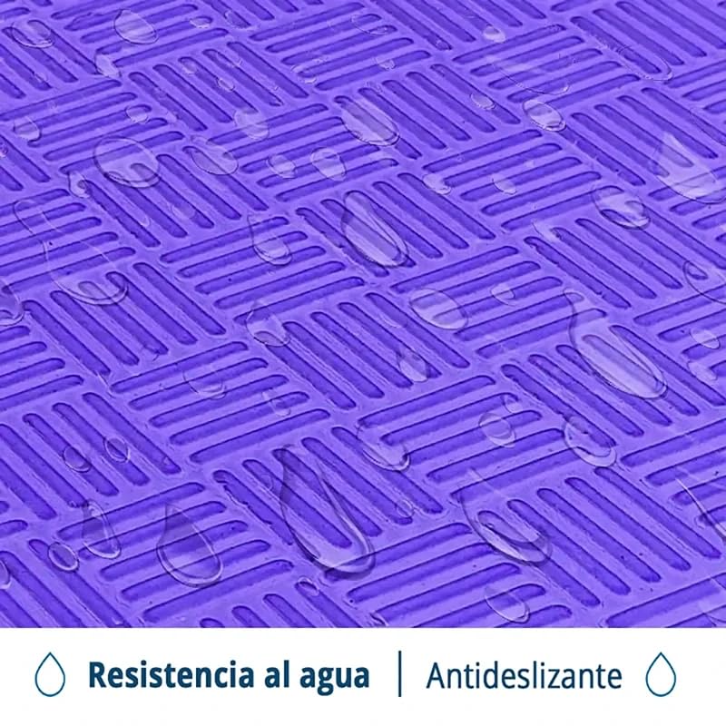 Artatami® Tatami Puzzle 1x1x20 Mm Naranja - Lila Pack Ahorro【12 Unidades】gimnasios - Fitness - Pilates - Yoga_4
