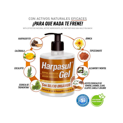 Gel HARPASUL® com silício orgânico Natysal